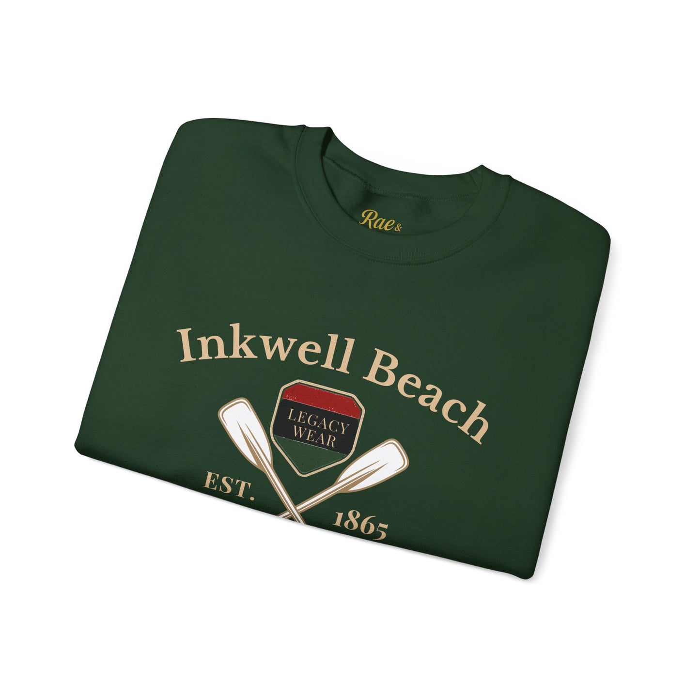 Inkwell Beach Martha’s Vineyard Classic Crewneck – Unisex Heavy Blend Sweatshirt