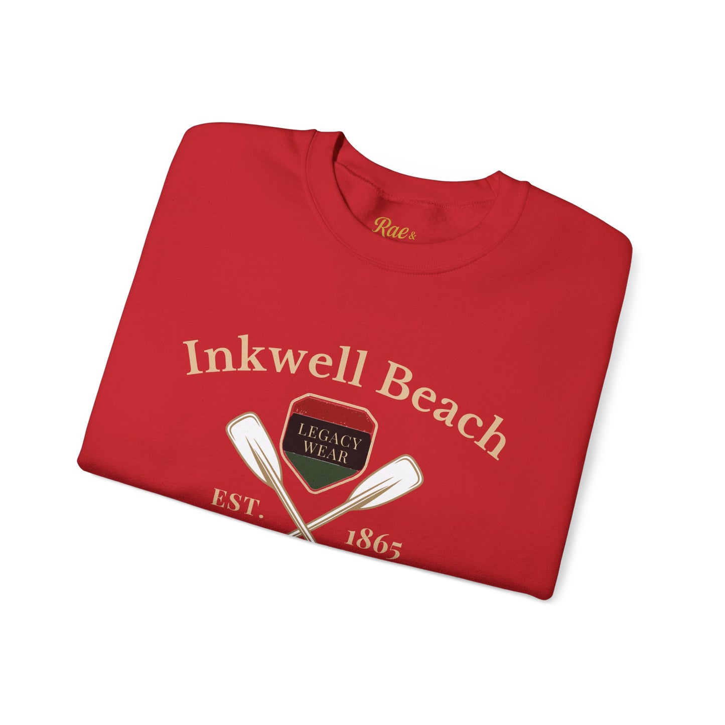 Inkwell Beach Martha’s Vineyard Classic Crewneck – Unisex Heavy Blend Sweatshirt
