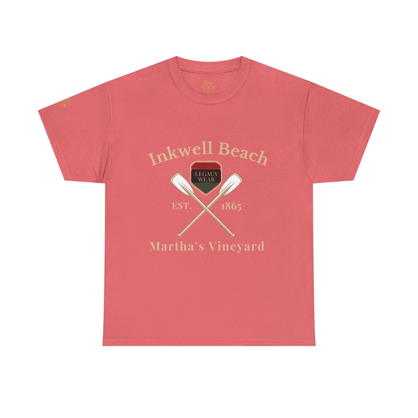 Inkwell Beach T-Shirt – Vintage Unisex Massachusetts Tee, Black-Owned Summer Apparel, Martha’s Vineyard Gift, Coastal Casual Wear