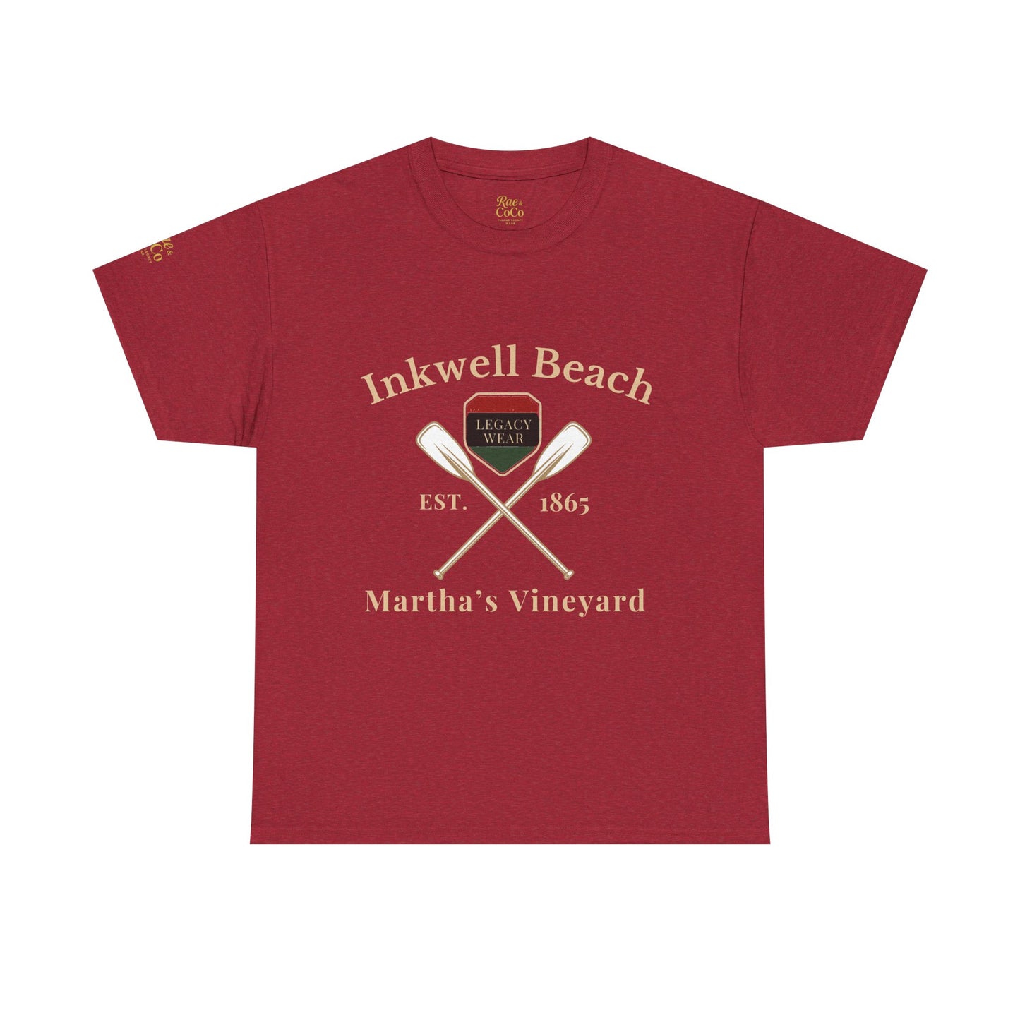Inkwell Beach T-Shirt – Vintage Unisex Massachusetts Tee, Black-Owned Summer Apparel, Martha’s Vineyard Gift, Coastal Casual Wear