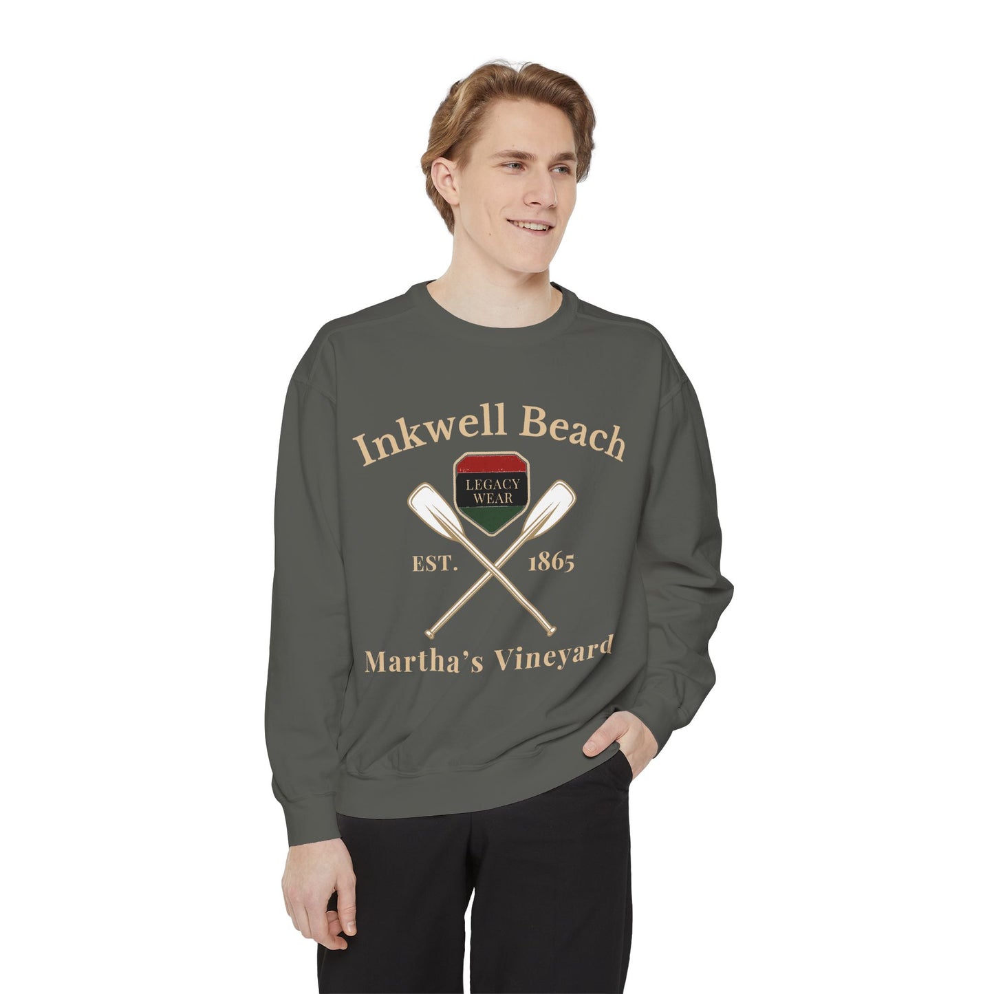 Inkwell Beach Martha’s Vineyard Classic Crewneck – Unisex Heavy Blend Sweatshirt